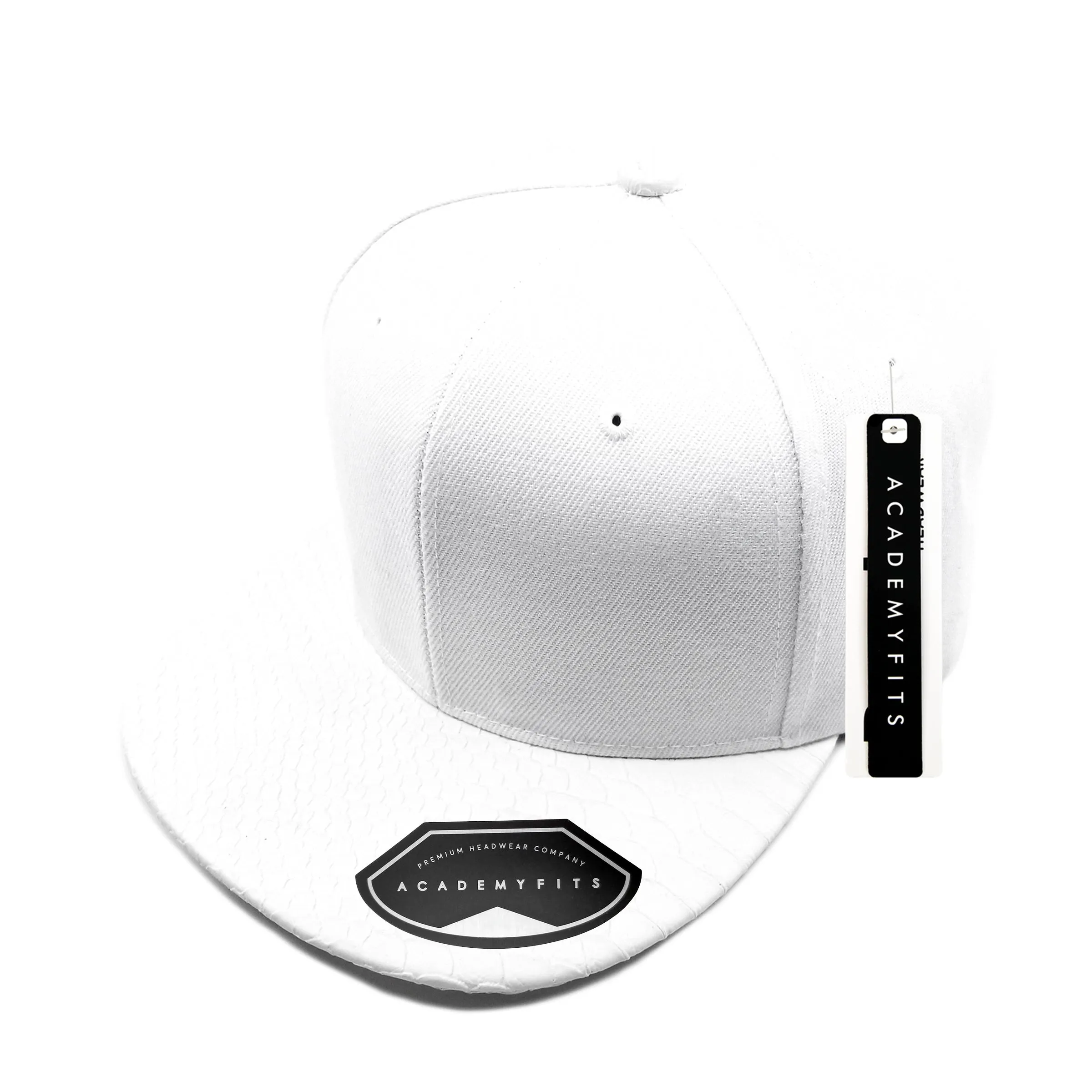 Academy Fits Snakeskin 2 Tone Strapback Cap 4013