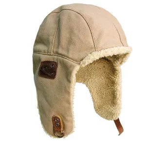 Baron Aviator Hat in Bone