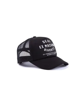 Biarritz Address Trucker - Black