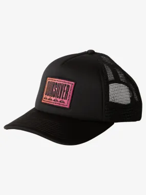 Boys 2-7 Slab Scratch Trucker Hat - Black