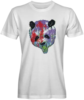 Colorful Panda  Graphic Tee