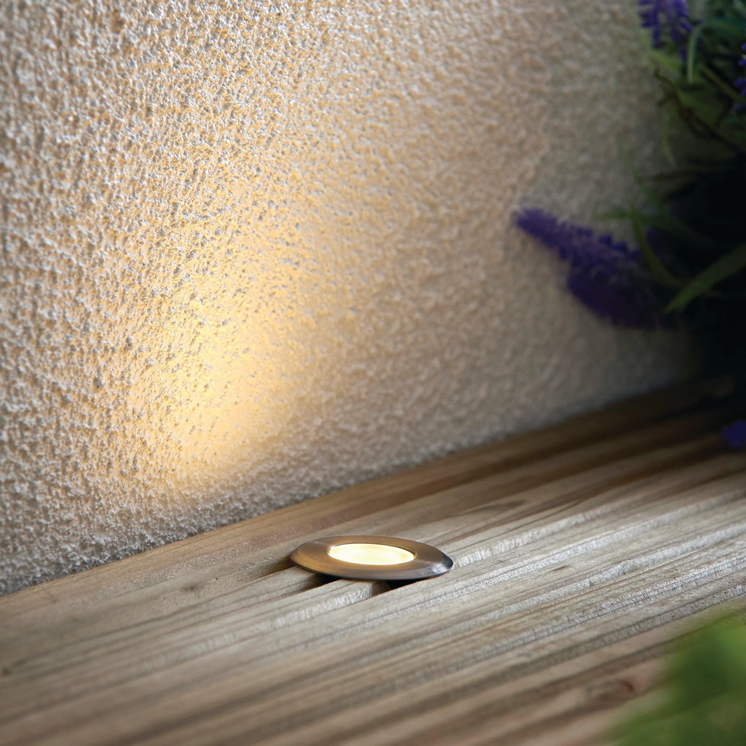 Cove Warm White LED Decking Light IP67 0.8W