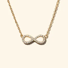 Crystal Infinity Necklace