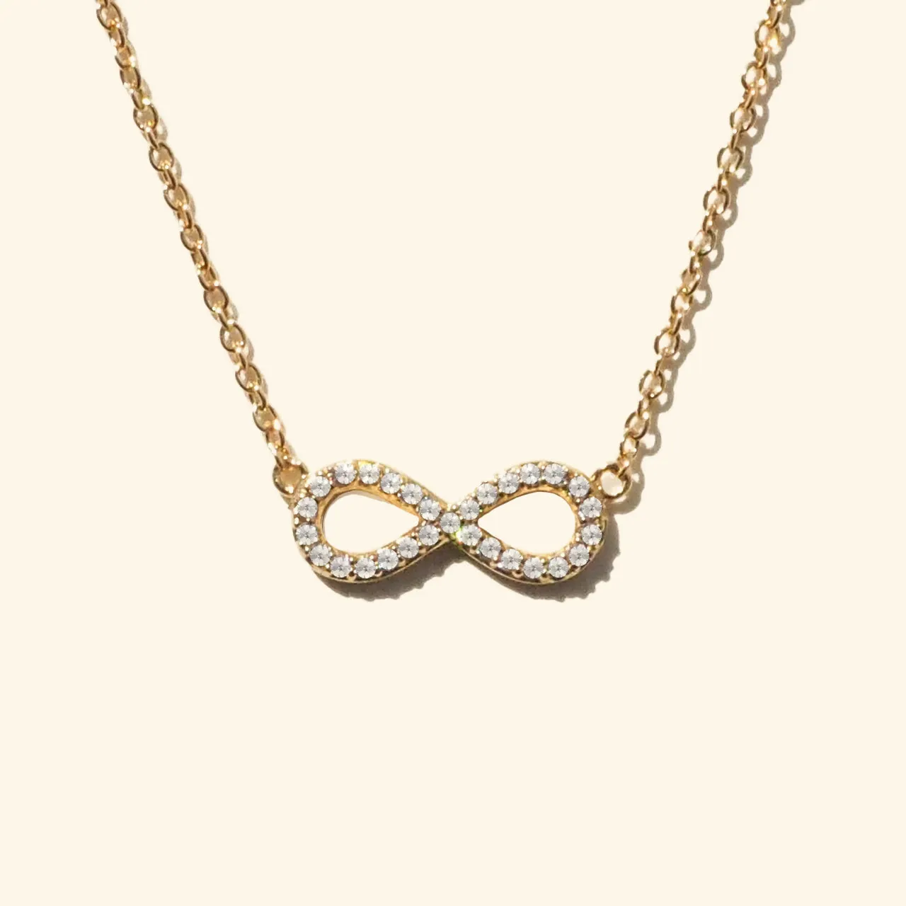 Crystal Infinity Necklace