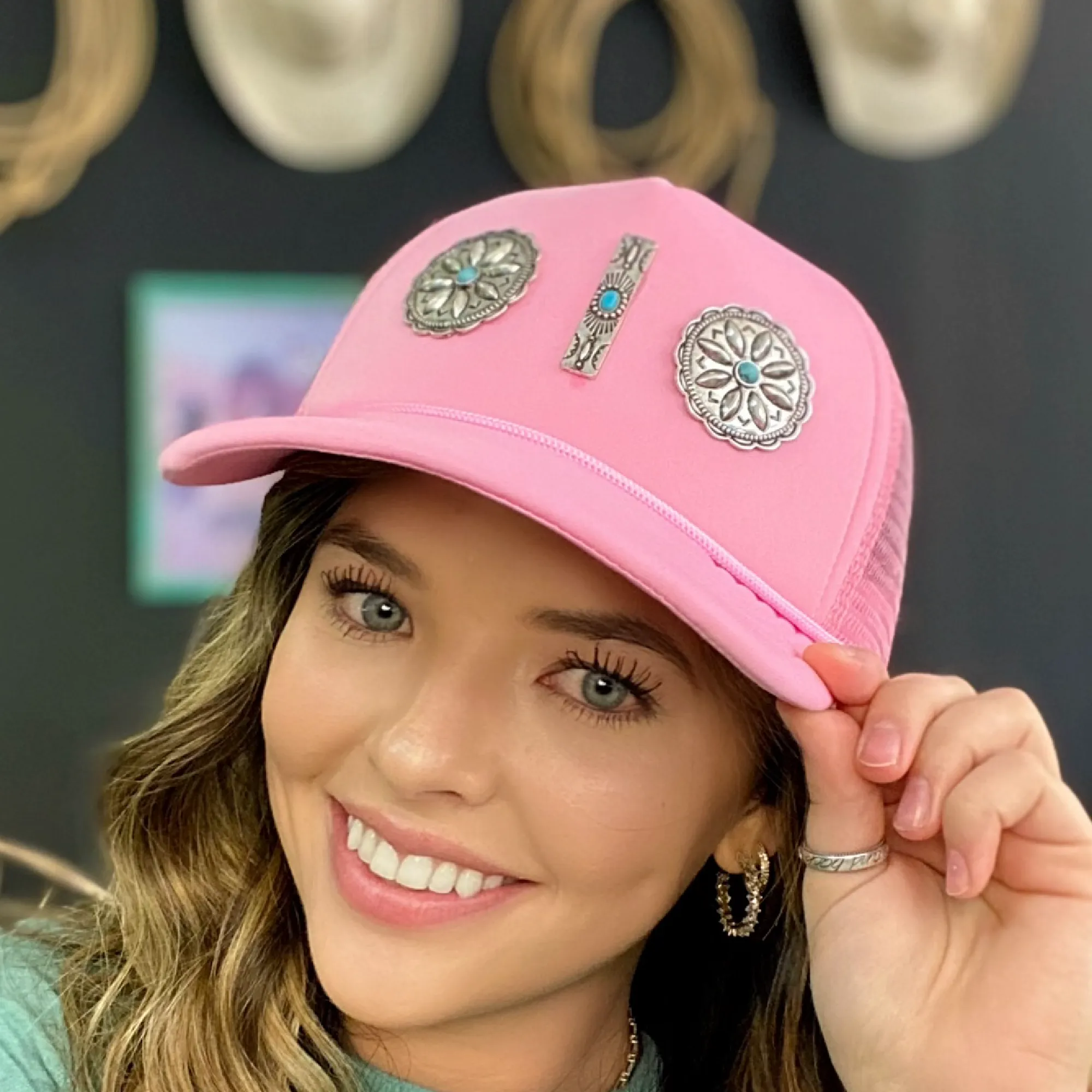 Customized Trucker Girl Cap - #16