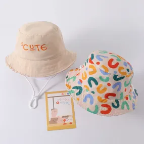 Cute Colourful Reversible Panama Hat