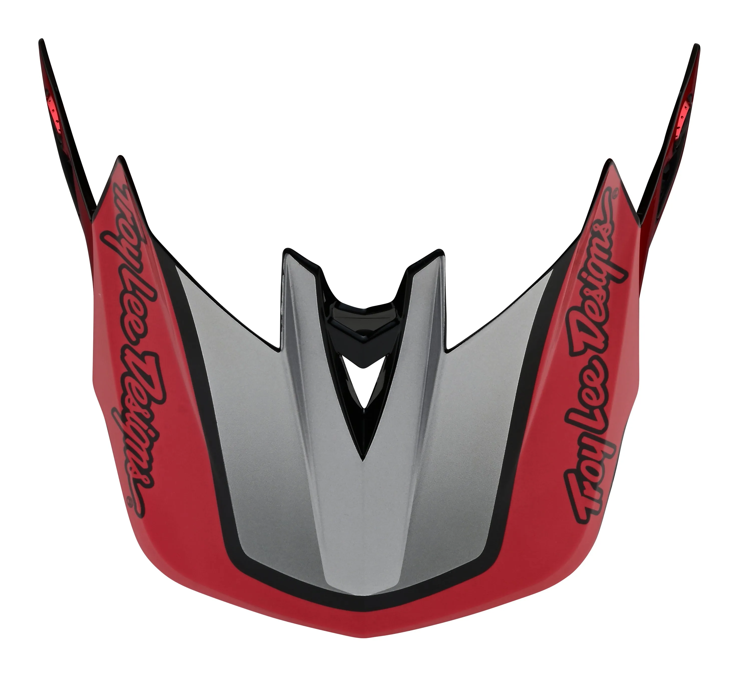 D4 Visor Qualifier Silver / Red