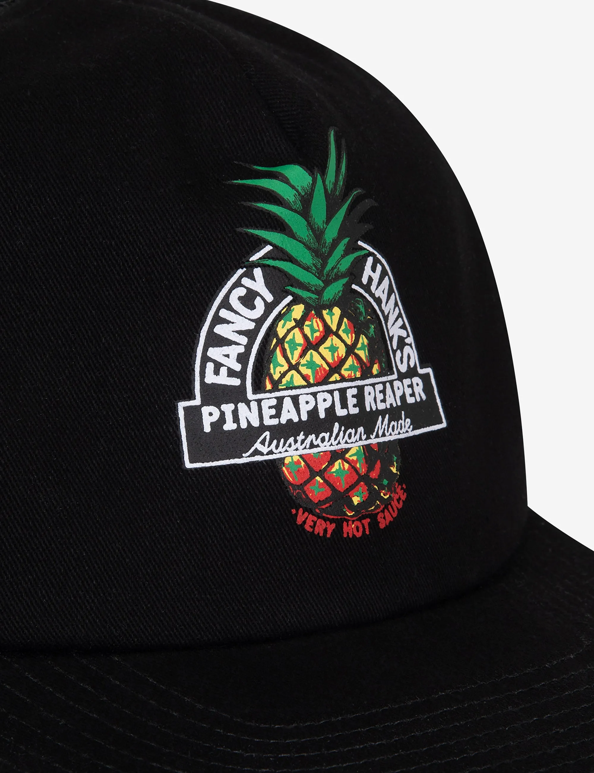 Fancy Hanks Trucker Hat - Black