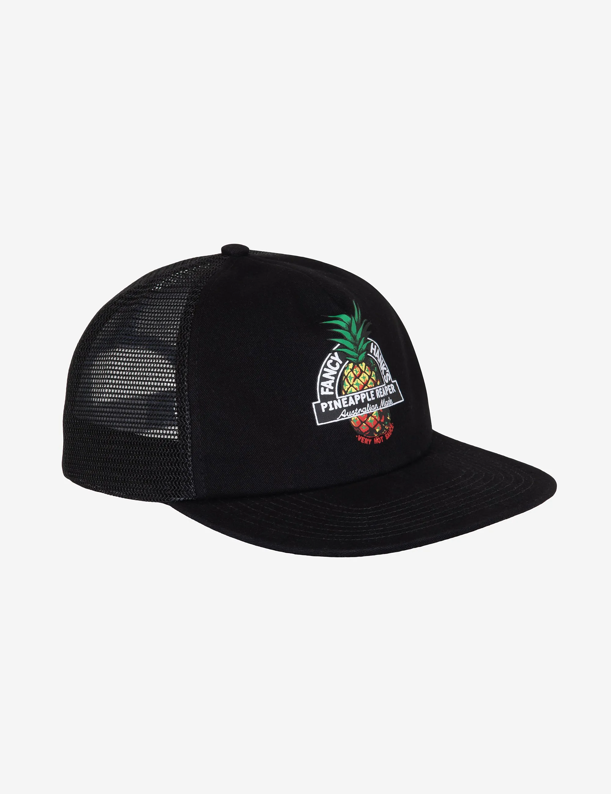 Fancy Hanks Trucker Hat - Black