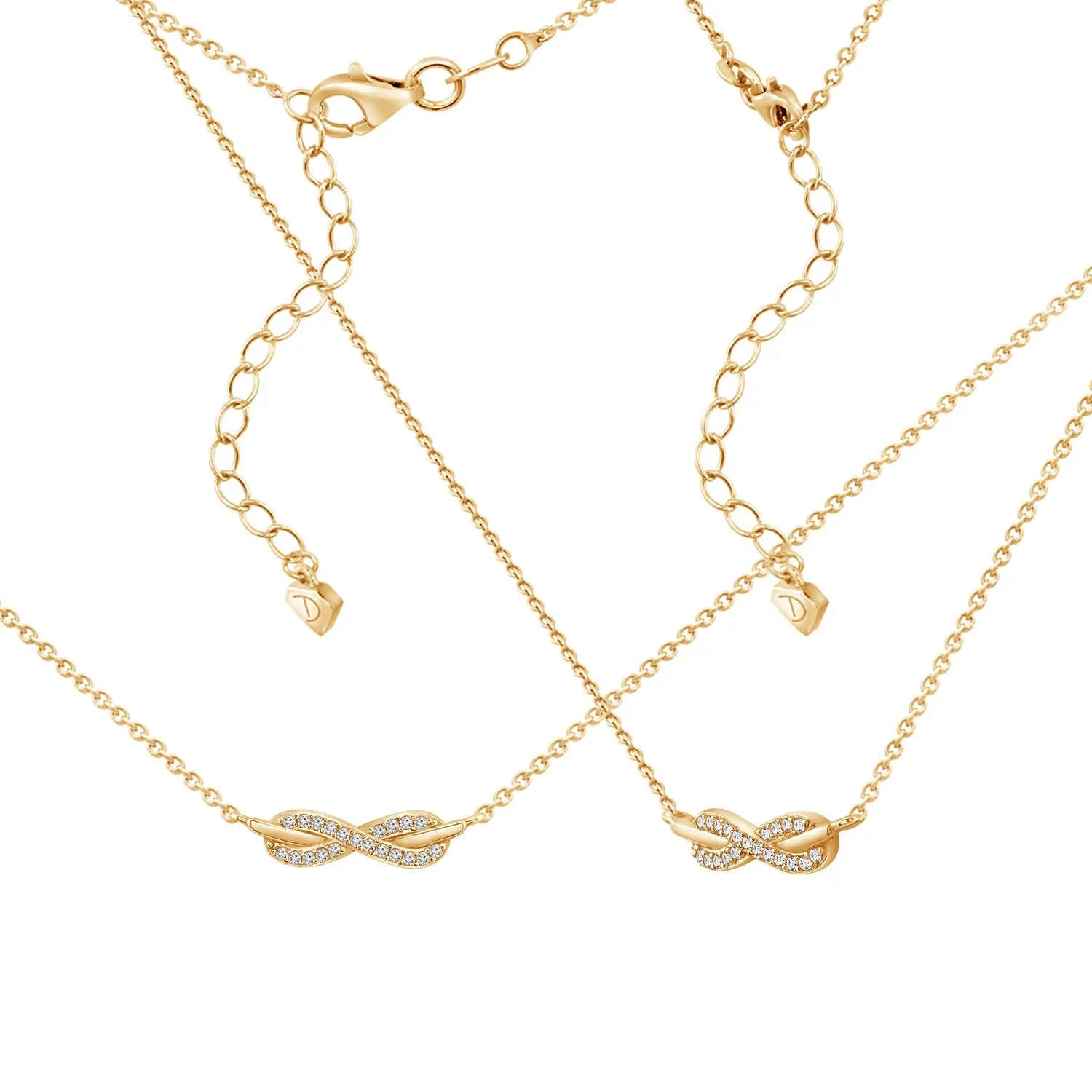 Forever Infinity Necklace with Chain