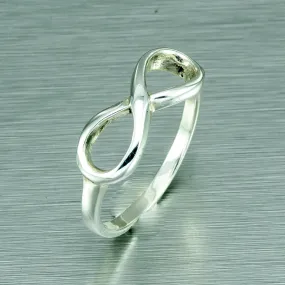 Infinity Sterling Silver Ring