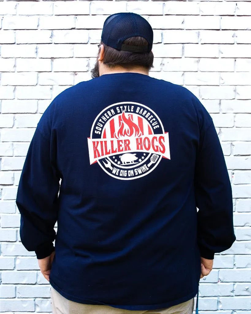 Killer Hogs Long Sleeve T-Shirt and PVC Flag Hat