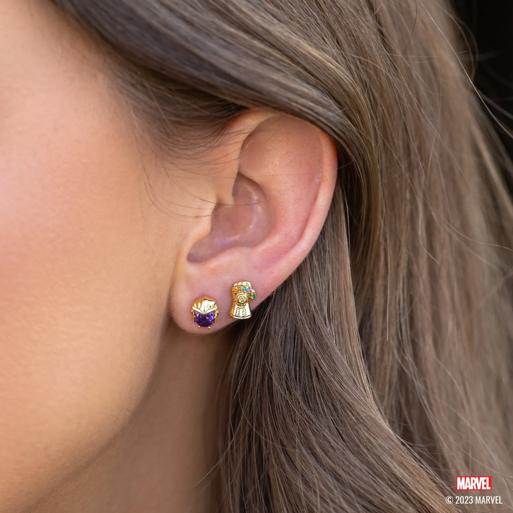 Marvel's Thanos Studs