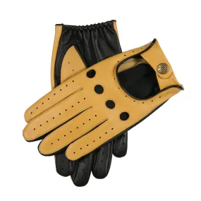 Men's Touchscreen Leather Driving Gloves