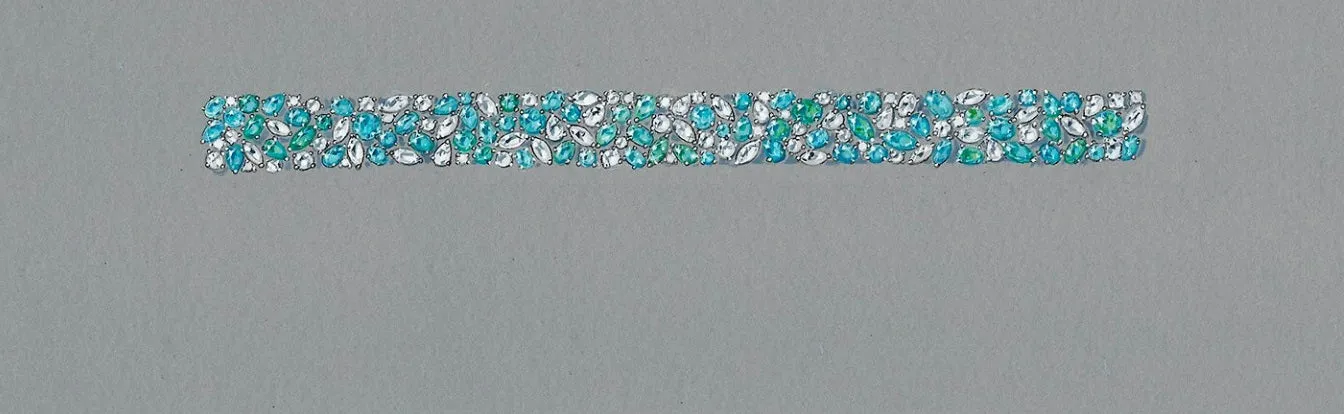 Paraiba Tourmaline Cobblestone Bracelet