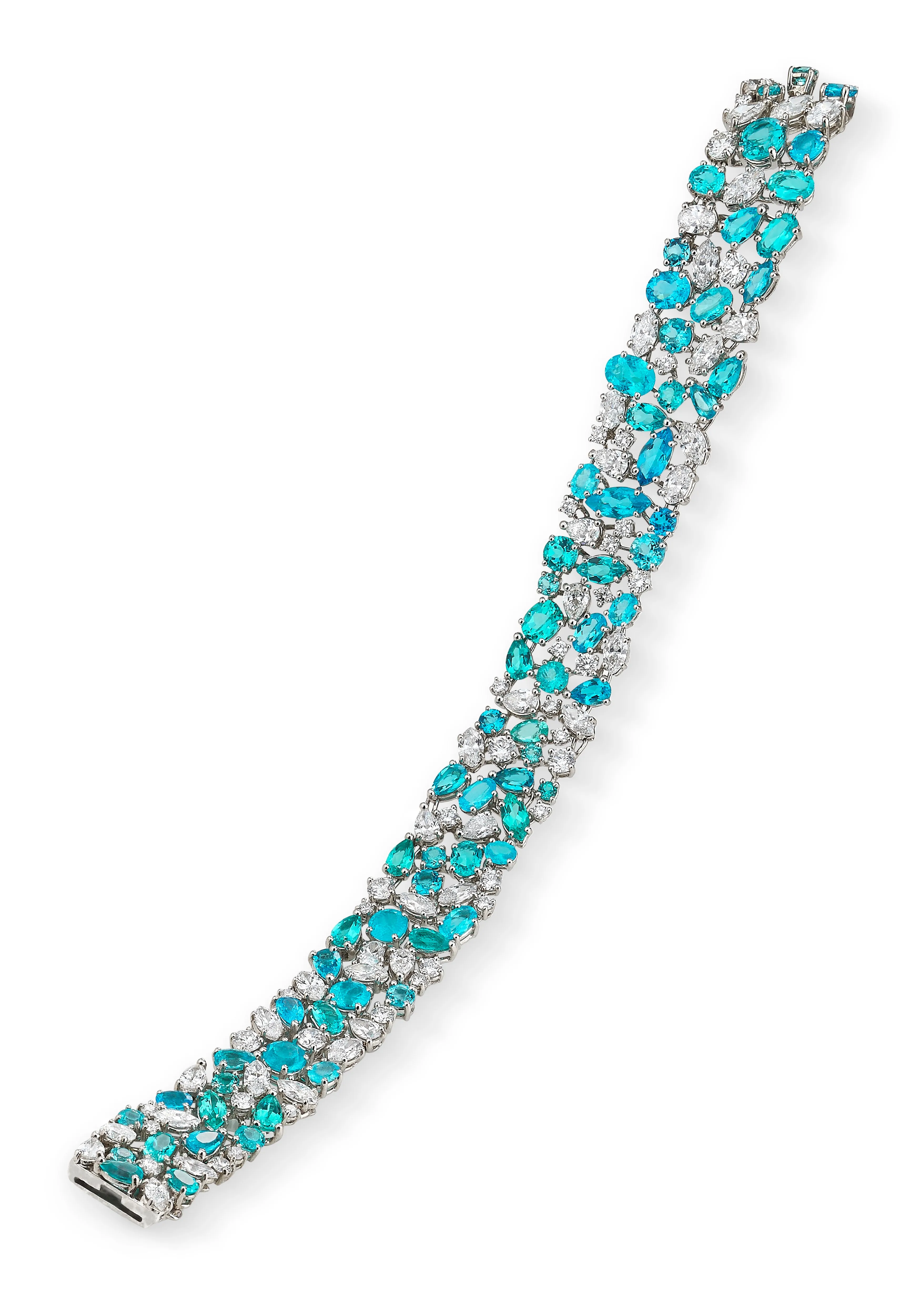 Paraiba Tourmaline Cobblestone Bracelet