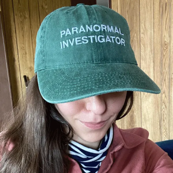 Stylish Paranormal Investigator Themed Dad Hat