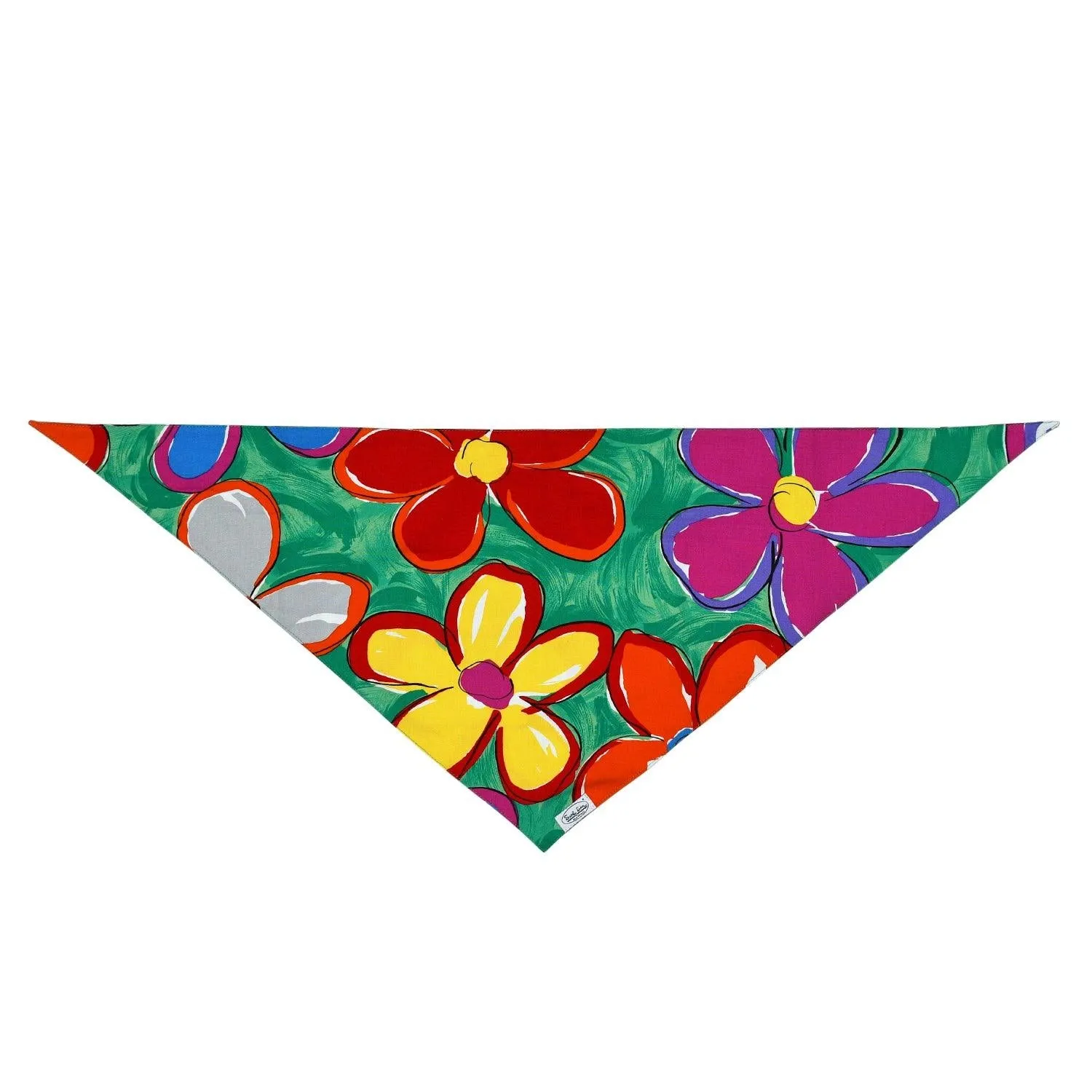 Pet Bandana - Surf Line Hawaii Na Pua Flowers