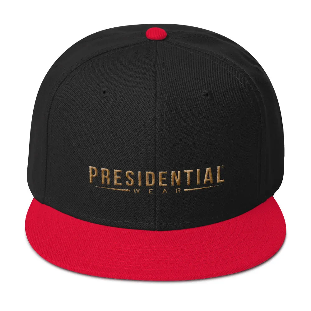 Presidential Wear Gold Snapback Hat