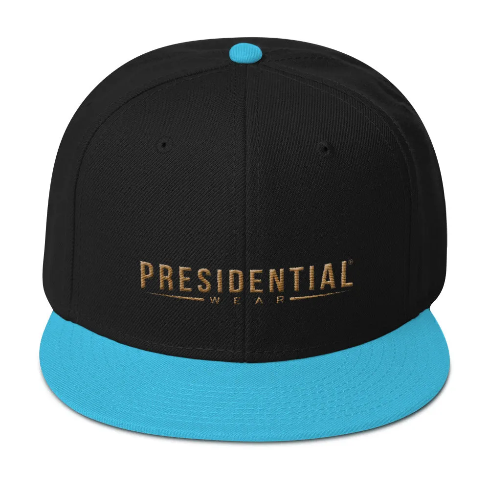 Presidential Wear Gold Snapback Hat