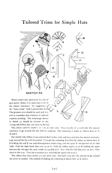 Reproduction 1928 Clark's 'Easy Way to Pretty Frocks' Sewing Booklet (Printed)