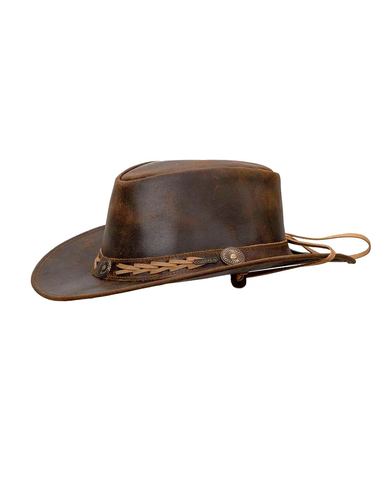 Ridge Leather Hat