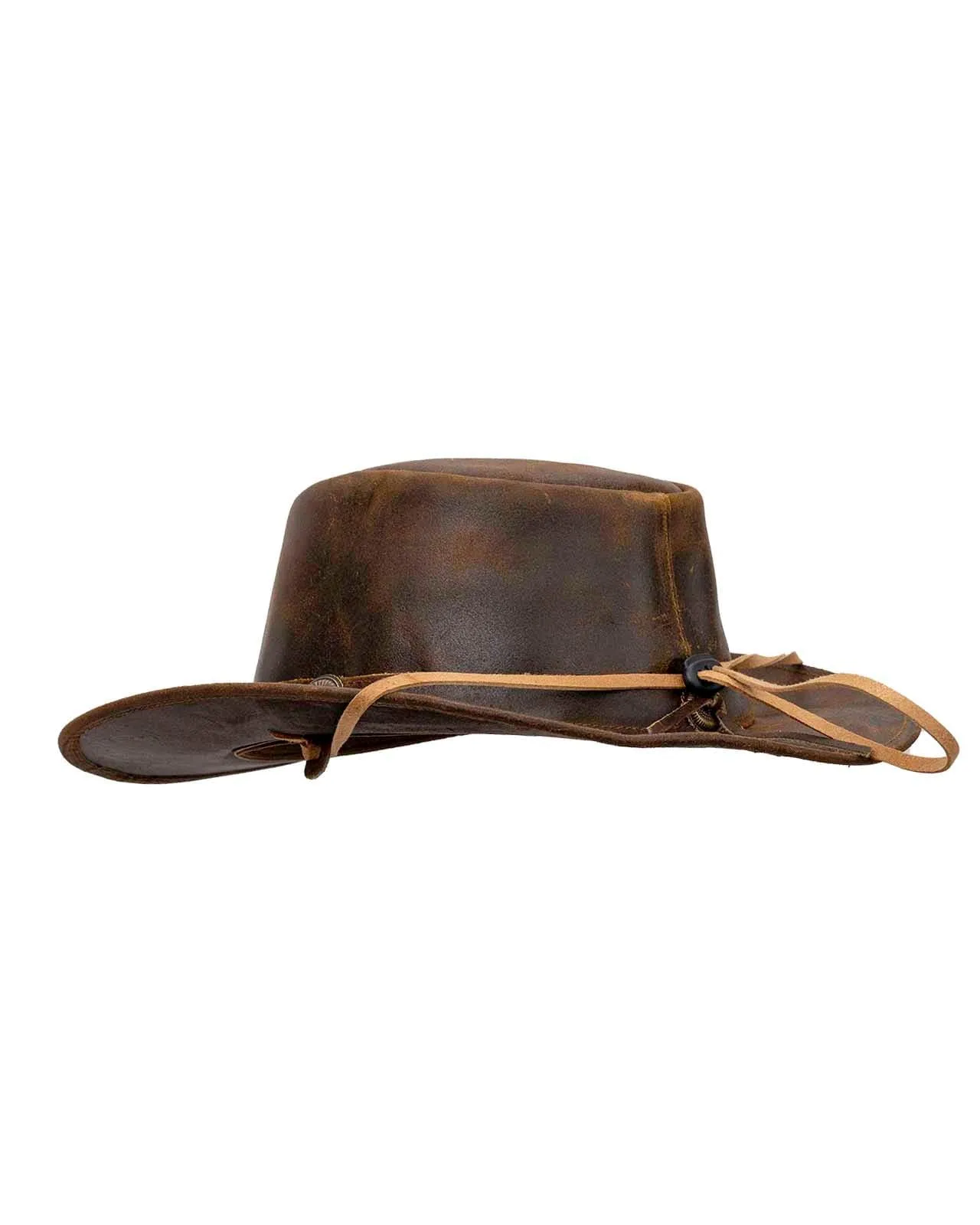 Ridge Leather Hat