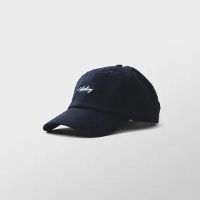 Script Logo Cap - Navy Blue