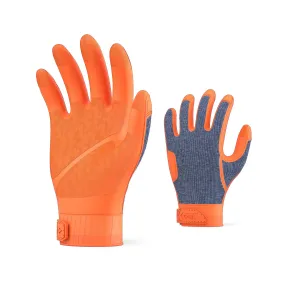 VGO 1 Pair NGG X1 Seamless Gription Work Gloves Men,Anti-slip,Warehousing,Truck drivers Glove (TP1130-ORA)